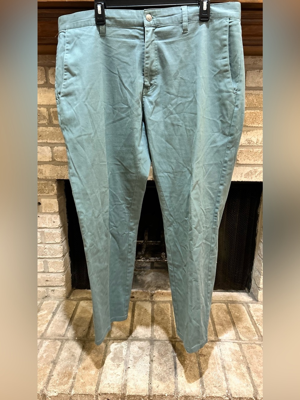 Volcom Men's Teal Straight Chinos EUC